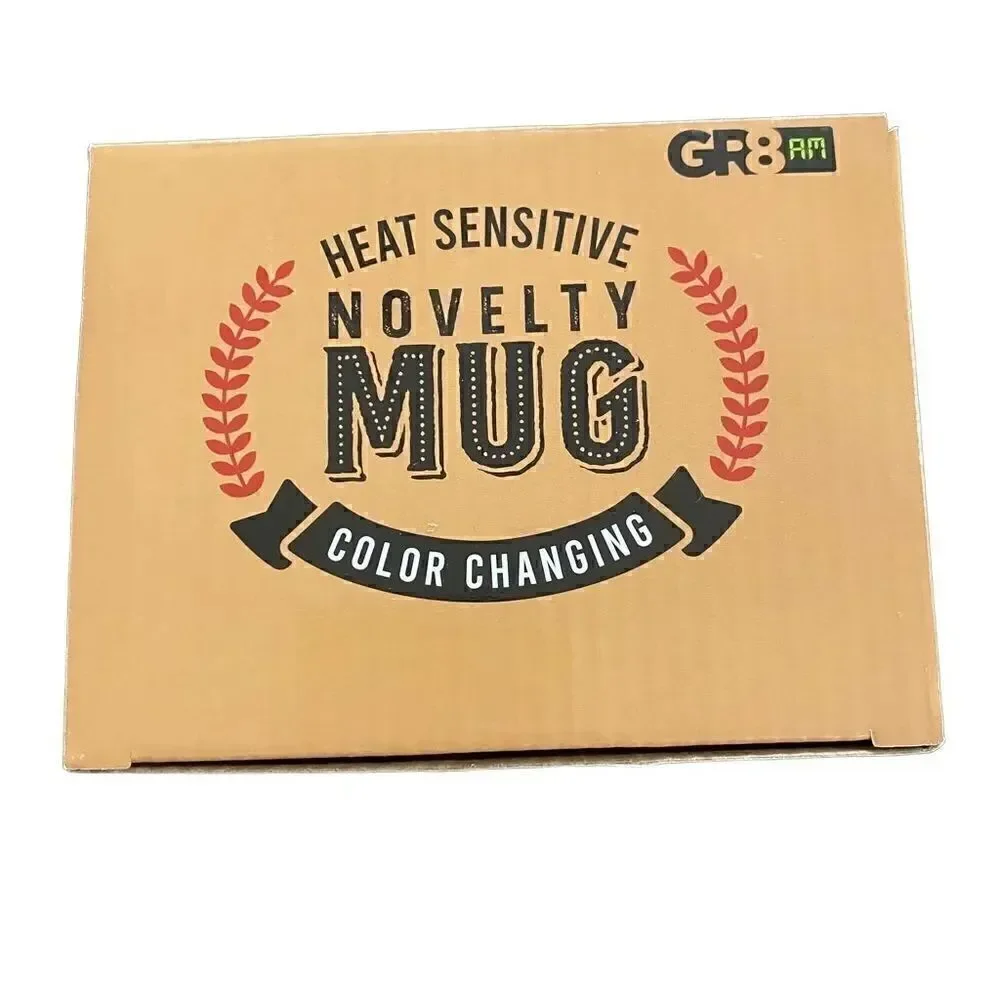 Heat Sensitive Novelty Dad 16 oz color changing coffee Mug NEW Dad Jokes Father